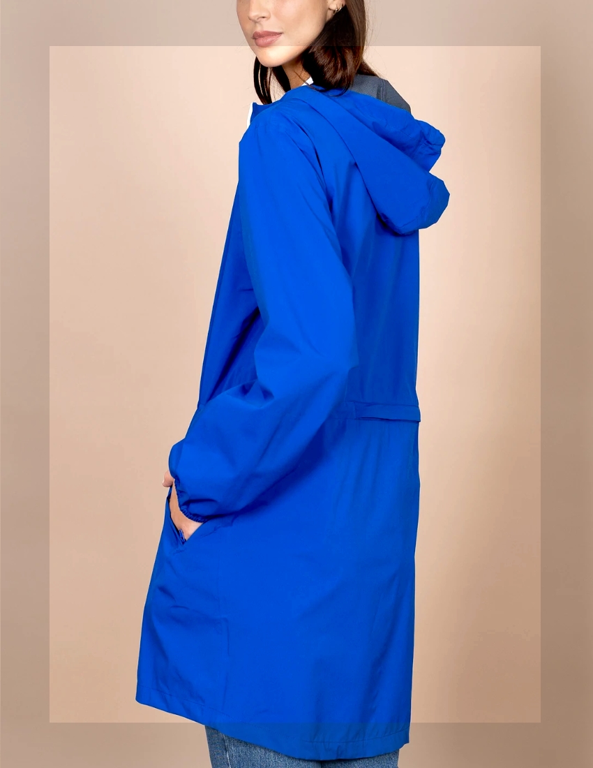 Imperméable tendance femme FLOTTE couleur Bleu Klein