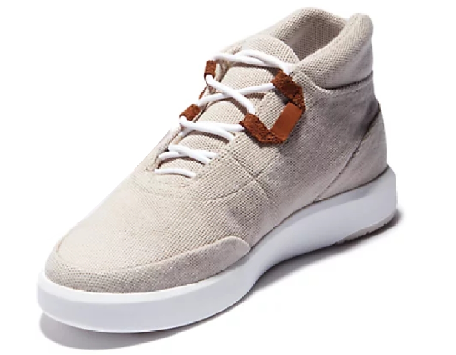 Timberland Sneakers haute cuir (gris) homme PROMO
