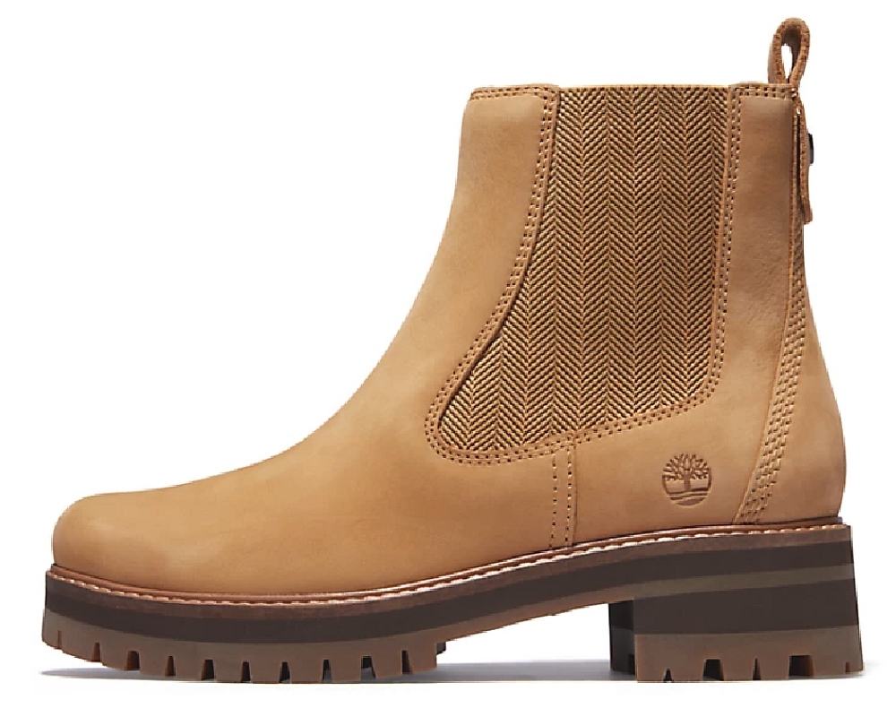 Timberland Boots cuir (yellow) Femme PROMO