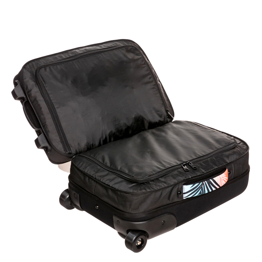 Petite valise à roulettes ROXY L03278 Feuillage BGZ8
