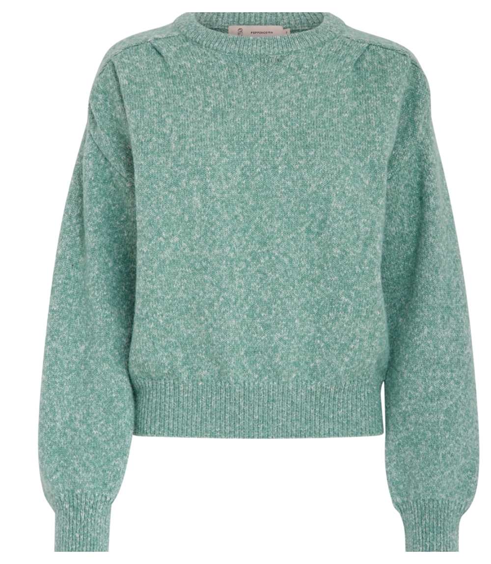Pull col rond femme  Peppercorn PC6433 Green  PROMO