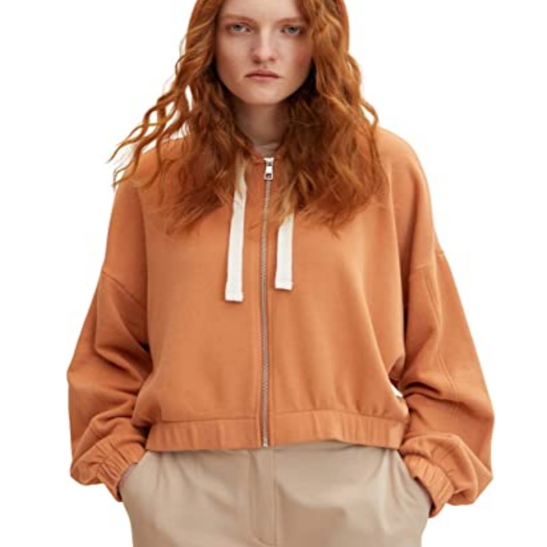 TomTailor  Sweat col Capuche femme Amber 1032939