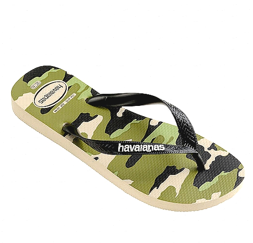 HAVAIANAS Tong  homme Top Camu Green Olive 